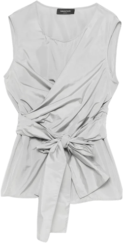 taffeta blouse