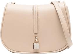 logo-engraved satchel bag