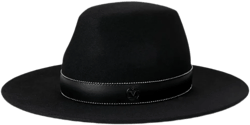 Kyra wool-felt fedora hat