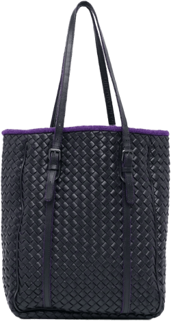 2010 Leather Intrecciato tote bag