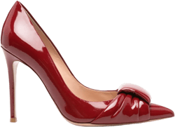 100mm leather pumps