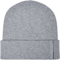 beaded-trim wool beanie 