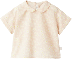 floral cotton blouse