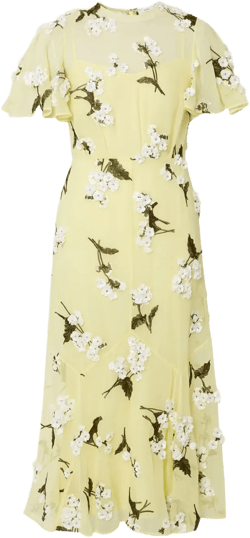 short-sleeve midi dress