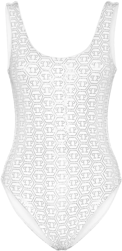  embellished monogram swimsuit