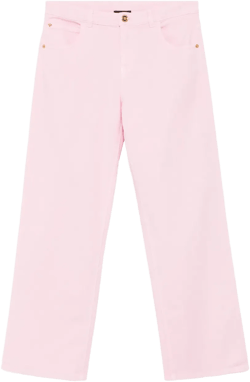 straight-leg jeans
