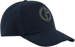 logo-appliqué cotton baseball cap