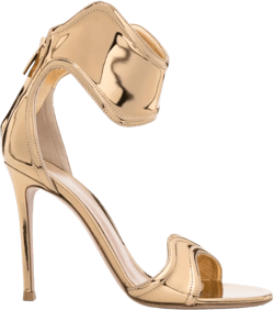 Lucrezia 105mm metallic sandals