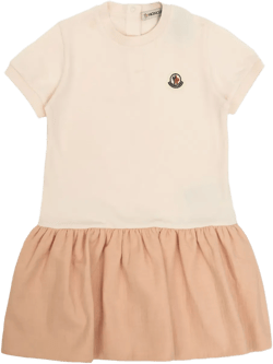 logo-appliqué dress 