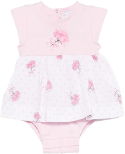 rose-print dress