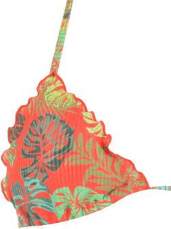 palm leaf print bikini