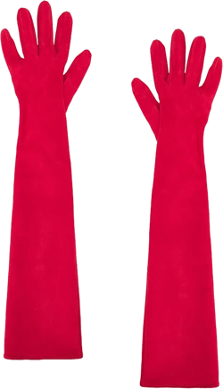 Long Suede Gloves MANOKHI