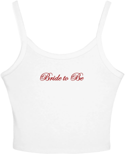 Bride to Be - Spaghetti Strap Tank Top