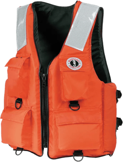 Mustang 4-Pocket Flotation Vest - Orange - XXXL - 7XL [MV3128T2-2-7XL-216]