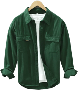 Pure cotton casual spring shirt