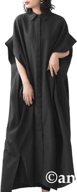 Plaid Shirt Dress Ladies