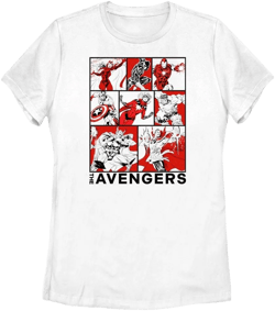 Women's Marvel Avengers Classic The Avengers BoxUp T-Shirt