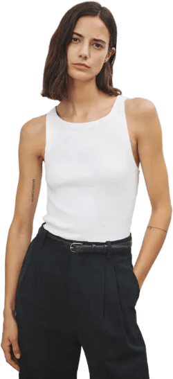 Jennifer Tank - White