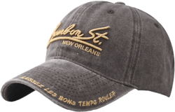Fashion Big Letters Embroidery Baseball Cap for Women