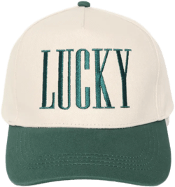Lucky Embroidered Hat