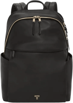 Tumi Women's Black Voyageur Raina Leather Backpack