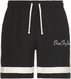 Waiter Swim Trunks Blue Sky Inn