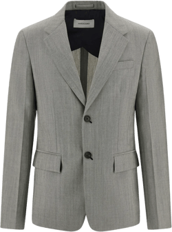 single-breasted blazer