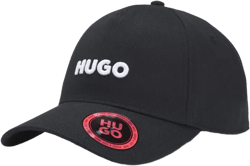 logo-embroidered cotton cap