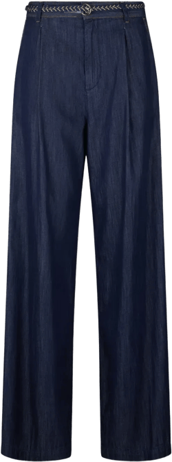pleated jeans