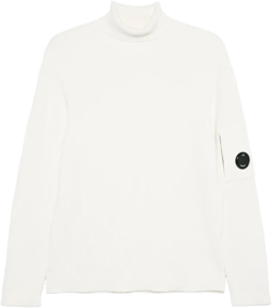 ribbed turtleneck sweater