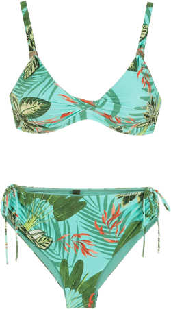 Marcela tropical print bikini