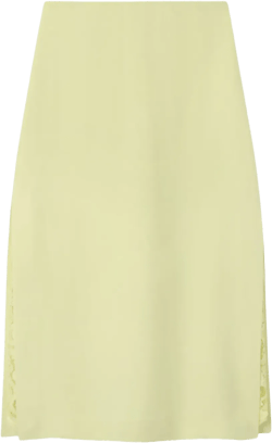 high-waisted pencil skirt