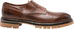 leather Derby shoes