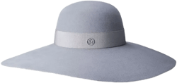 Blanche fur felt hat