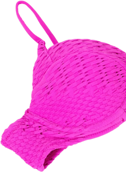 woven cut-out bikini set 