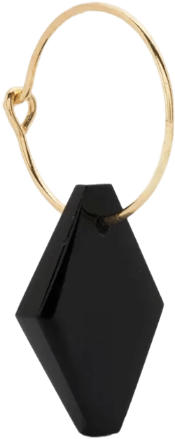 Rombo hoop earring 