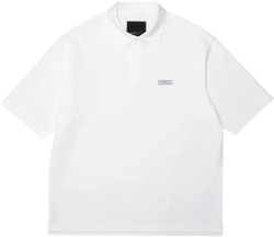 logo-patch piqué polo shirt 