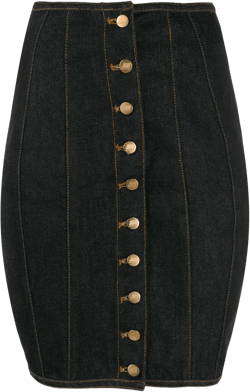 1992 denim corset skirt