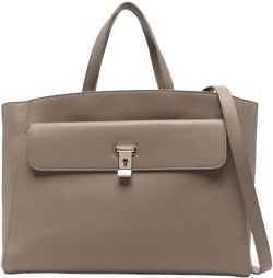 Lydia leather tote bag