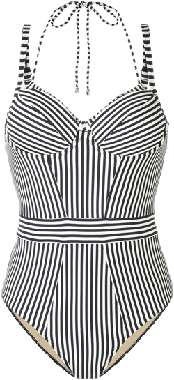 'Holi Vintage' plunge balcony bathing suit