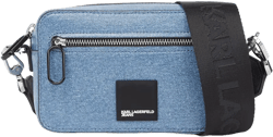 logo-patch crossbody bag 