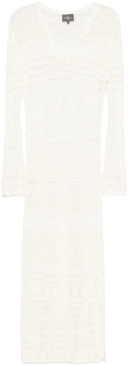 pointelle tunic dress