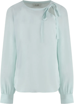 silk blouse