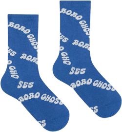 logo-print socks 