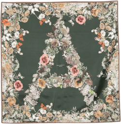 Ombre 'A' Floral scarf