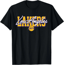 NBA - Los Angeles Lakers Blockletter Script T-Shirt