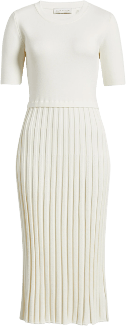 Elie Tahari The Vesper Knit Midi Dress