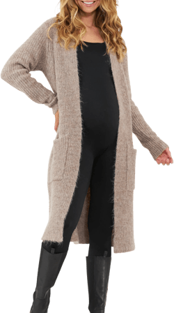 Ripe Maternity Helen Knit Maternity/Nursing Cardigan