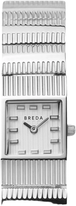 BREDA Groove Square Bracelet Watch, 16mm