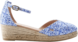 VISCATA Formiga Canvas Espadrille Wedges